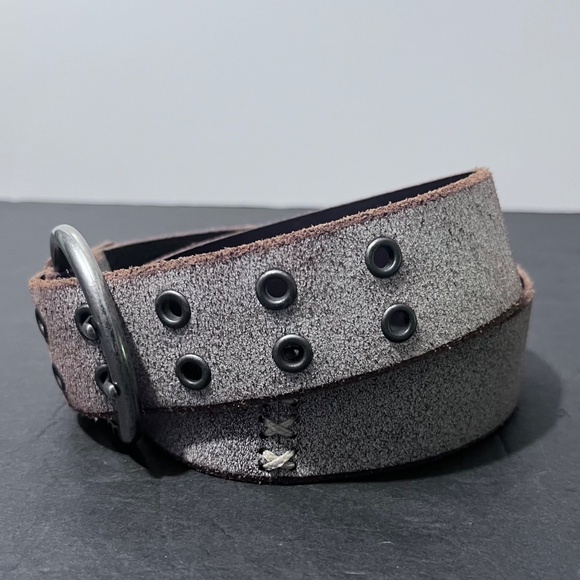 Abercrombie & Fitch Cream Belt with Silver Buckle - Picture 3 of 11